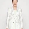MAX & Co. Opus - Blazer - Light Blue/Green/Off White -Selecteer Dameswinkels 00ba65adebd046bcb8569bfc7dc306ca