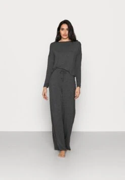 Anna Field Wide Leg - Pyjama - Dark Grey -Selecteer Dameswinkels 030542e67f7d489a9ce3043aa4d6d956