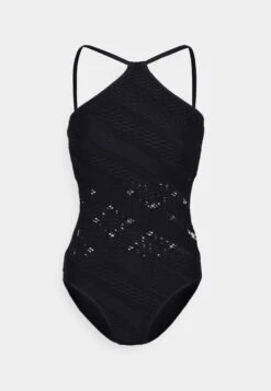 Seafolly Marrakesh High Neck One Piece - Badpak - Black -Selecteer Dameswinkels 041cb90b4a9f4f78b01ca16abe836c4a