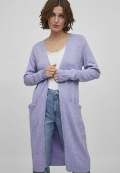 Vila Viril Long Cardigan - Vest - Sweet Lavender -Selecteer Dameswinkels 0461c2f76a344ff59c27726778a76a92