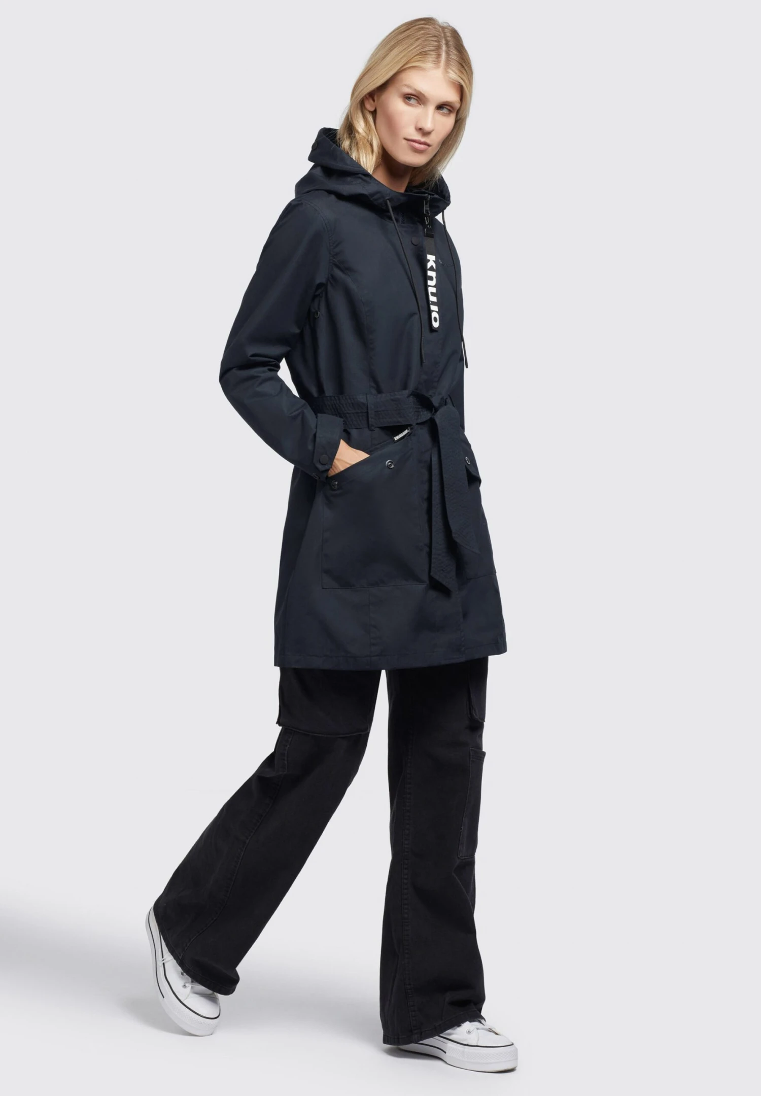 Khujo Lauren - Parka - Dunkelgrau 4 Khujo Lauren - Parka - Dunkelgrau - Afbeelding 2