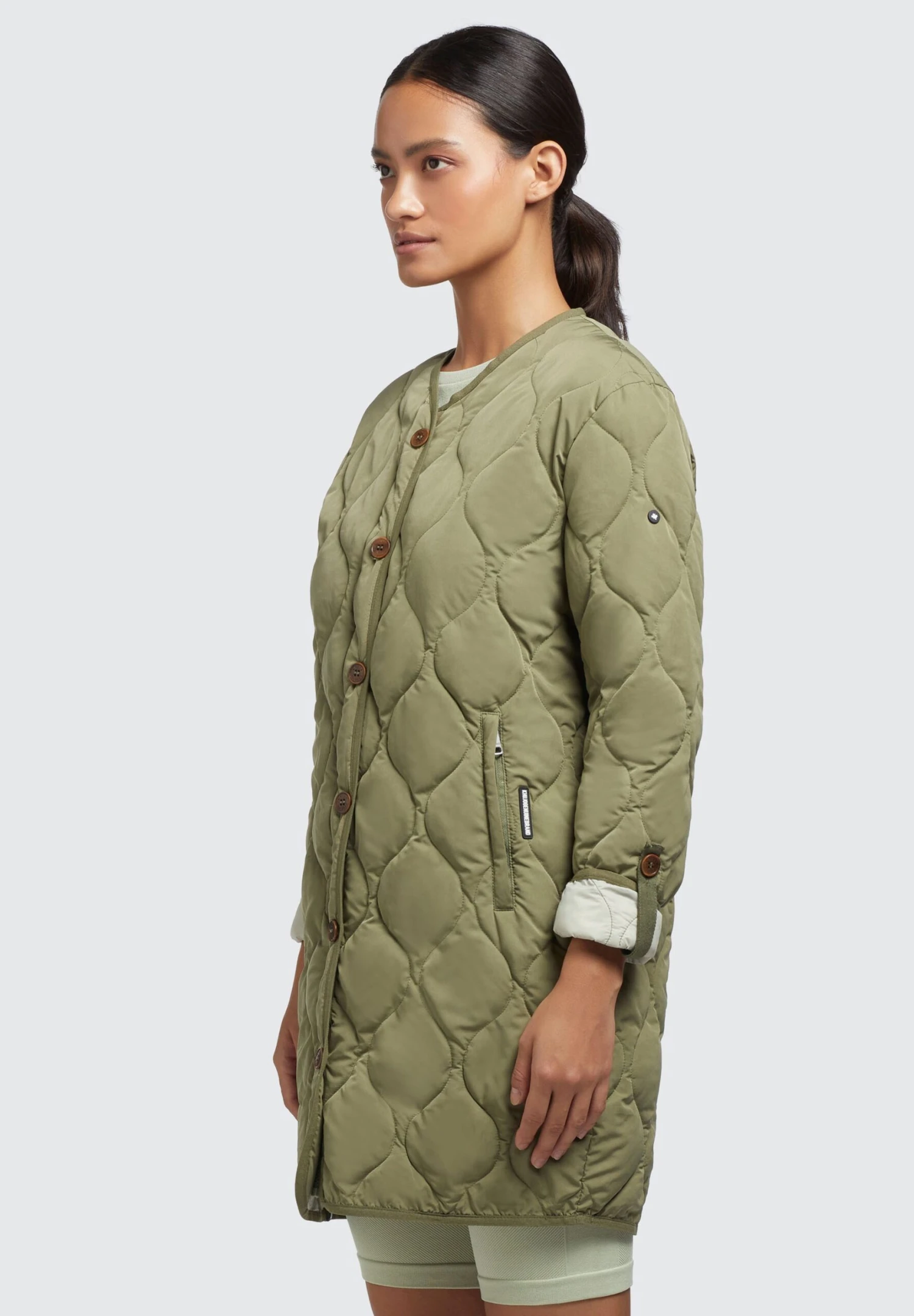 Khujo Sira - Jas - Olivgrün 6 Khujo Sira - Jas - Olivgrün - Afbeelding 4