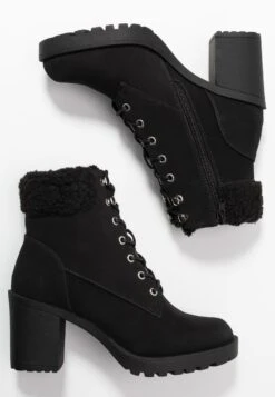 Anna Field Winter Boot - Enkellaarsjes Met Plateauzool - Black -Selecteer Dameswinkels 155f8fed223d4582b636130f8e4a2046