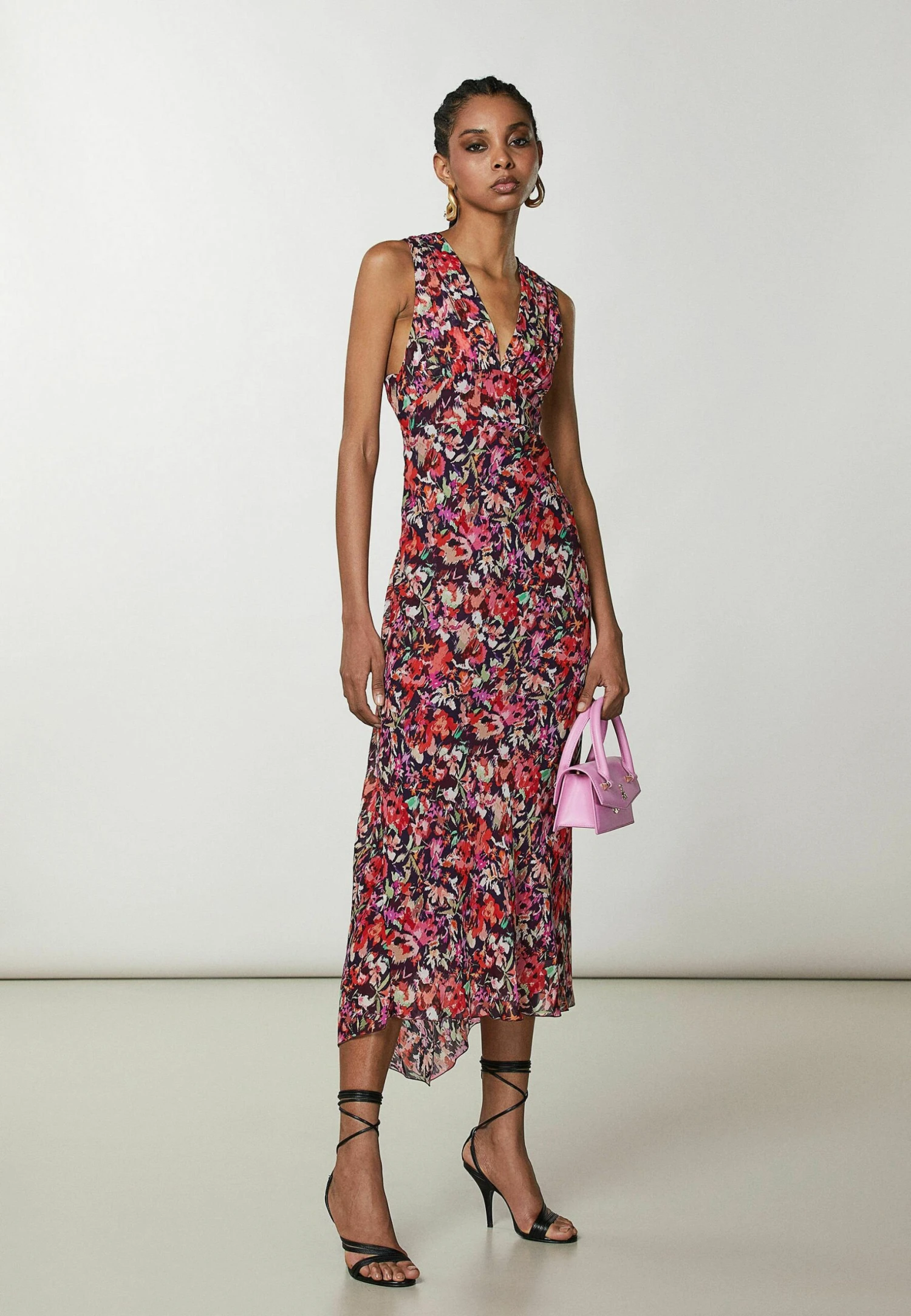 Patrizia Pepe Long - Maxi-Jurk - Martianredflower 3 Patrizia Pepe Long - Maxi-Jurk - Martianredflower