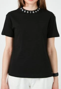 LELA Regular Fit - T-Shirt Print - Black -Selecteer Dameswinkels 20099263e2a64ff4a73209e74f3d9f2c