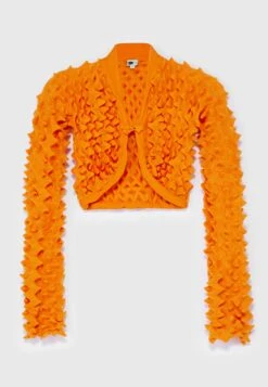 Spiky Cardigan - Vest - Orange 16 Spiky Cardigan - Vest - Orange -Selecteer Dameswinkels 221155d3f7de4ba5a317831ed9235ed4