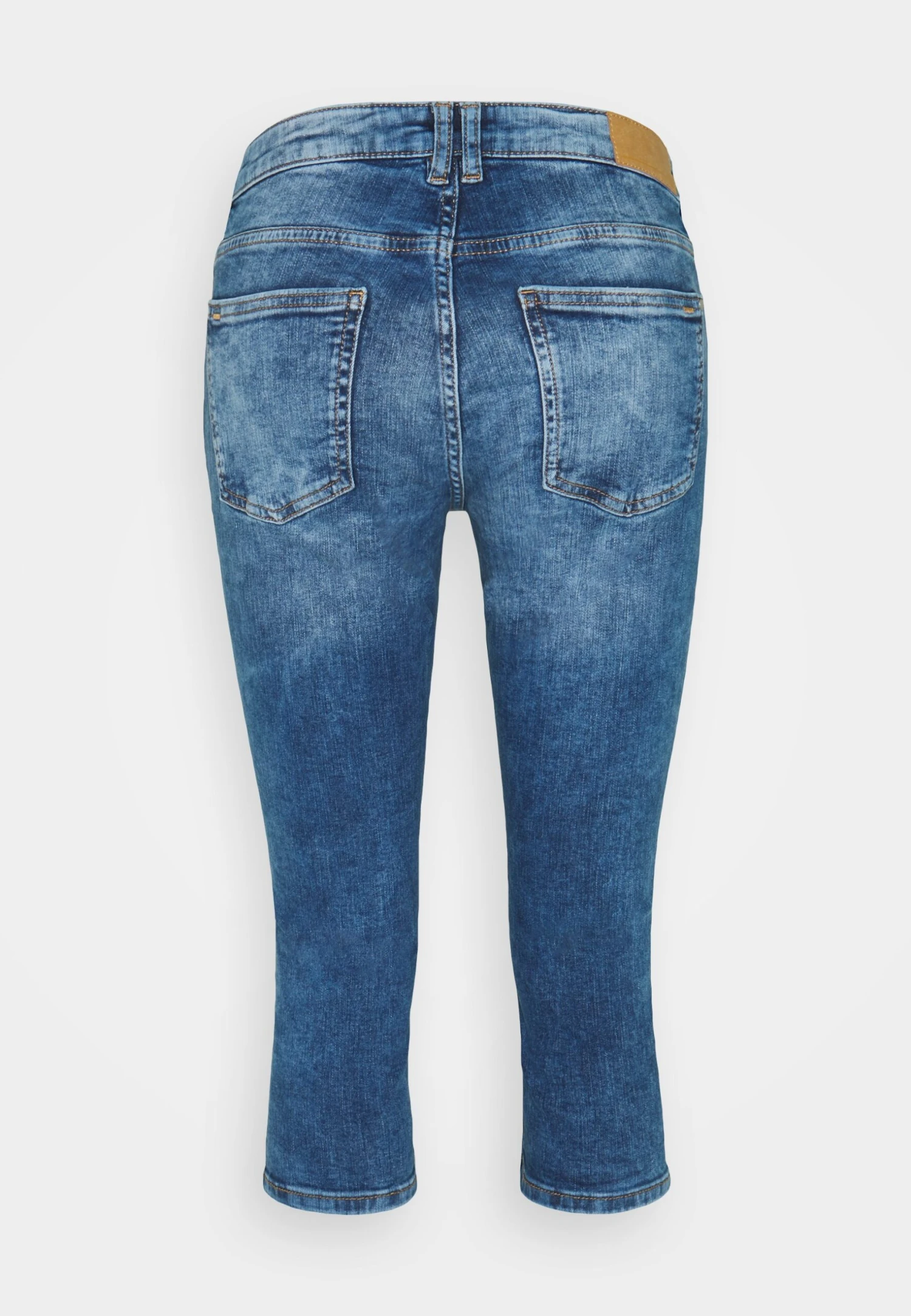 Edc By Esprit Capri - Jeansshort - Blue Denim 4 Edc By Esprit Capri - Jeansshort - Blue Denim - Afbeelding 2