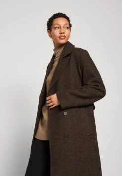 Selected Femme Slfmilo Coat - Mantel - Java Check -Selecteer Dameswinkels 24cad1c5a02a4d8d832fd20fd77c1454
