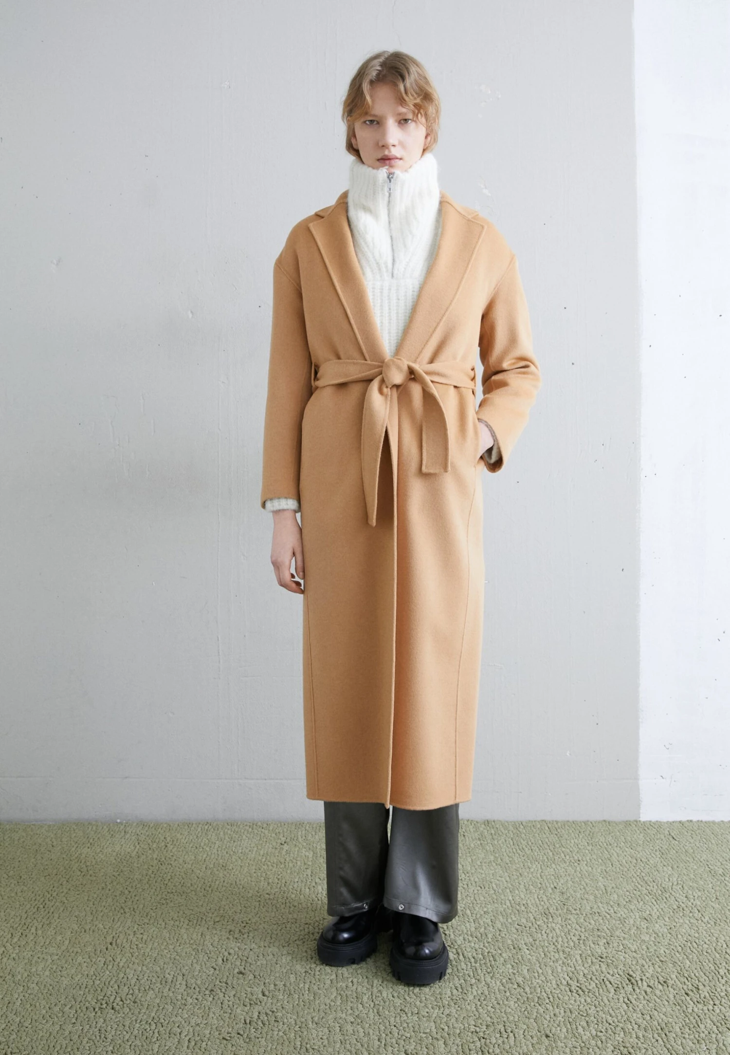 Filippa K Alexa Coat - Mantel - Light Camel 3 Filippa K Alexa Coat - Mantel - Light Camel