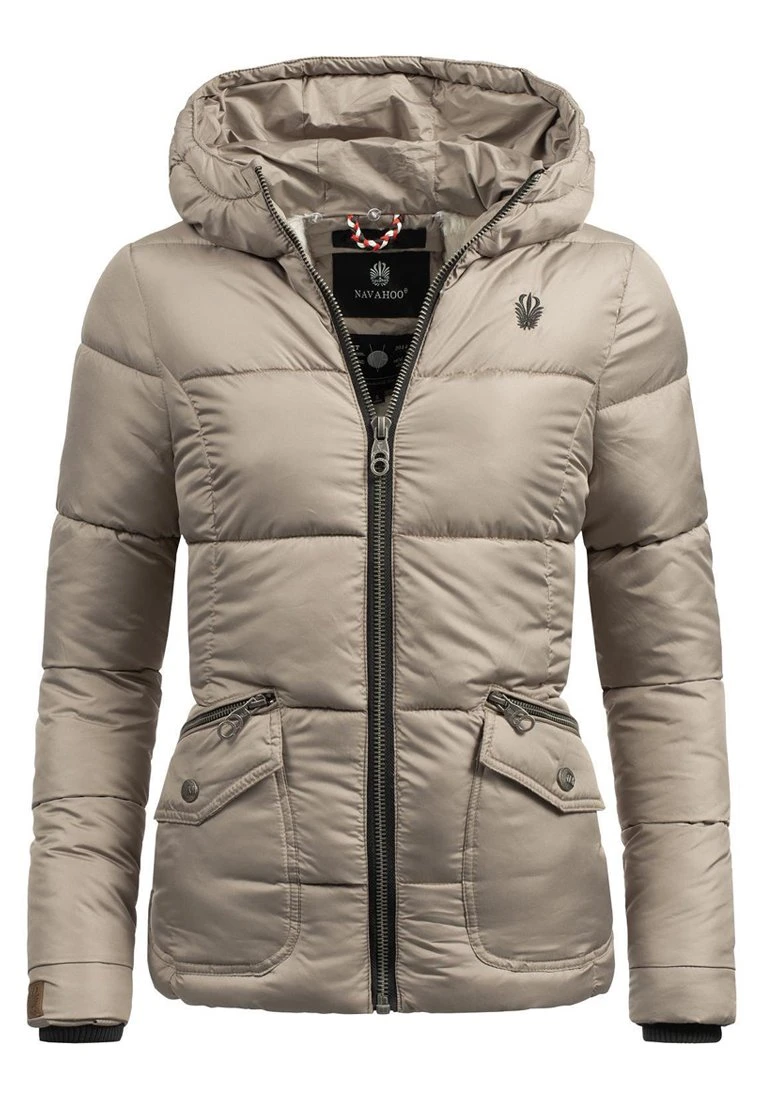 Navahoo Megan - Winterjas - Taupe 4 Navahoo Megan - Winterjas - Taupe - Afbeelding 2