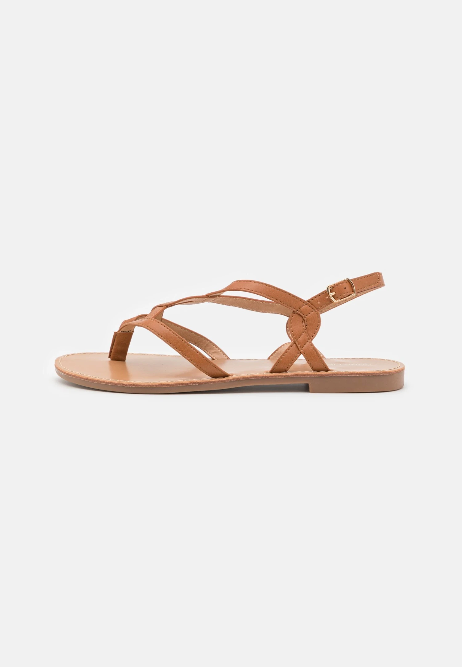 Anna Field Teensandalen - Cognac 4 Anna Field Teensandalen - Cognac - Afbeelding 2