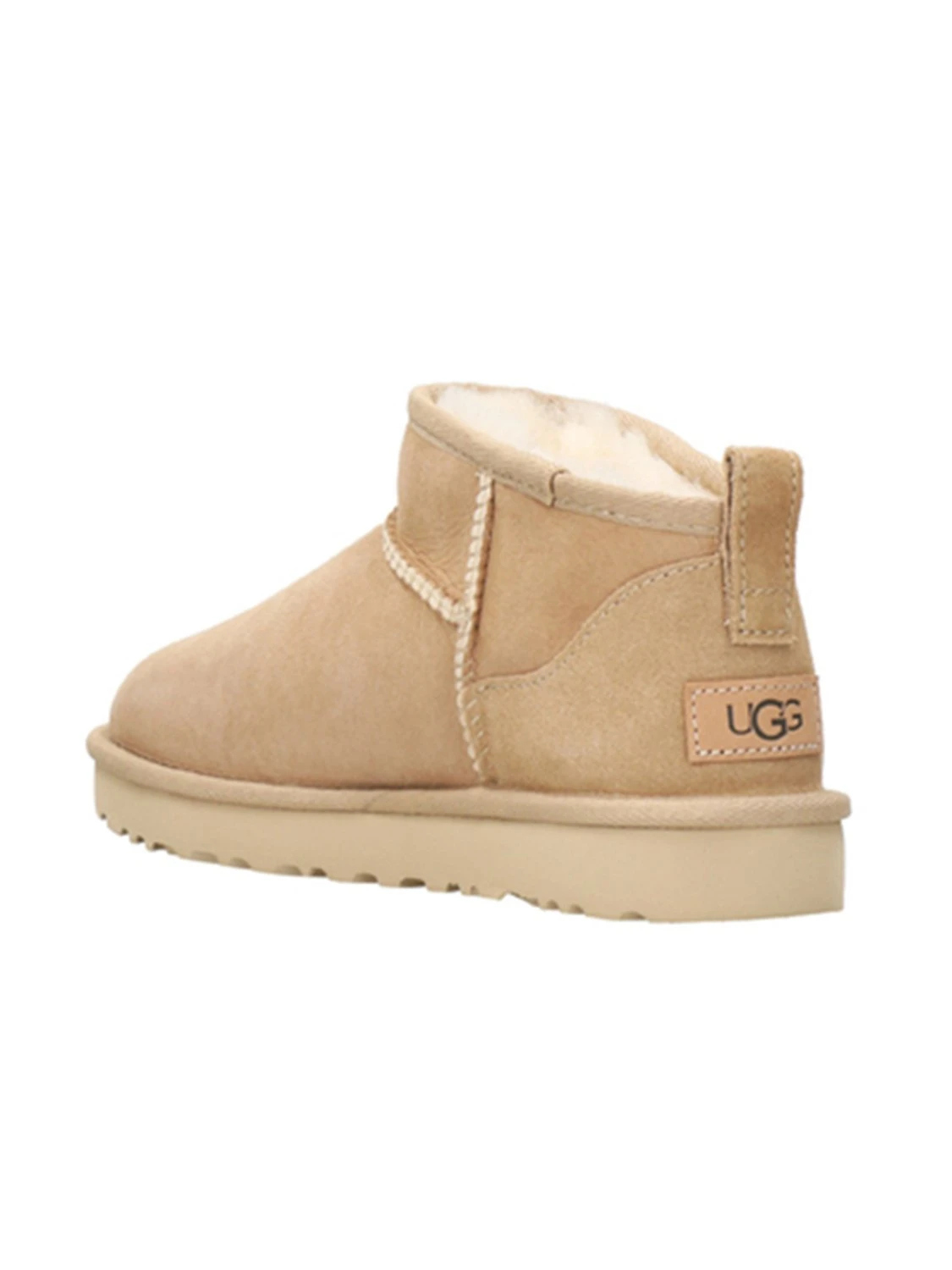 Ugg Classic Ultra Mini - Korte Laarzen - Sand 5 Ugg Classic Ultra Mini - Korte Laarzen - Sand - Afbeelding 3