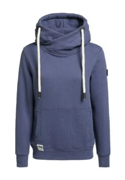 Khujo Rhabea - Hoodie - Dunkelblau -Selecteer Dameswinkels 36e32cbb00854c40ae4eaeb01bfcc7d3