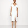Lembera Sleeve Midi Dress - Etui-Jurk - White 1 Lembera Sleeve Midi Dress - Etui-Jurk - White -Selecteer Dameswinkels 38d7355a4fa1483ba1f71291f2f2ac38
