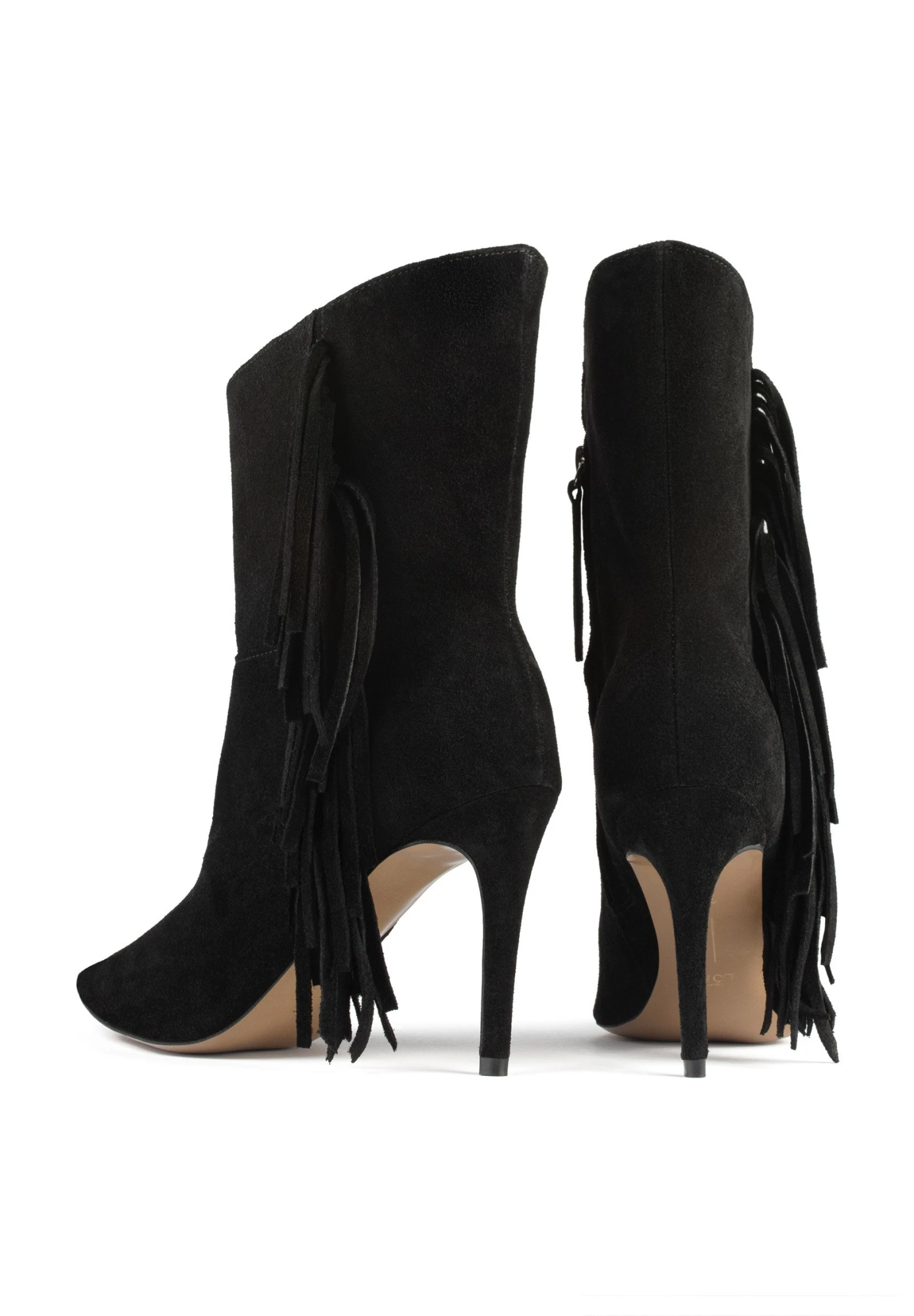 L37 Good Vibrations - Enkellaarsjes Met Hoge Hak - Black 6 L37 Good Vibrations - Enkellaarsjes Met Hoge Hak - Black - Afbeelding 4