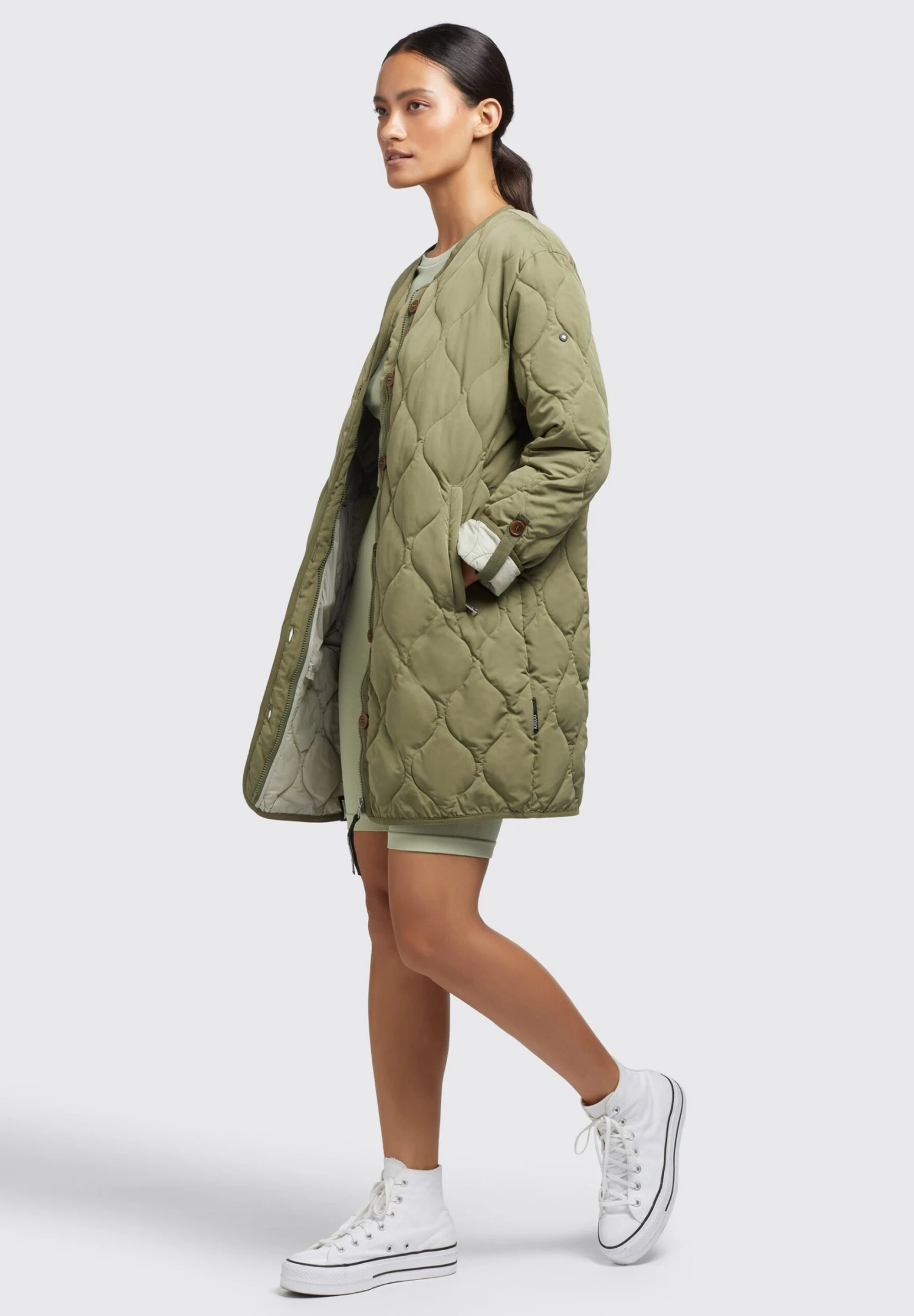 Khujo Sira - Jas - Olivgrün 9 Khujo Sira - Jas - Olivgrün - Afbeelding 7