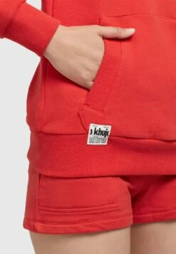 Khujo Rhabea - Hoodie - Rot -Selecteer Dameswinkels 43e3ac036a8a4cfc95bb4c1b0197a128
