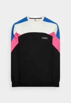Kaotiko Crew Dru Unisex - Sweater - Ivory/Black/Royal/Fuxia -Selecteer Dameswinkels 44a0cf2569d04fda919473abda635e36