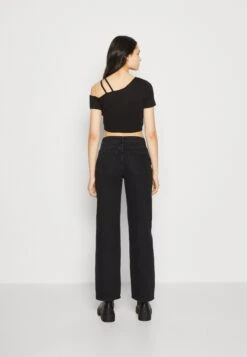 Even&Odd Relaxed Fit Jeans - Black Denim -Selecteer Dameswinkels 491db932c5c843bba417027e9da58a24