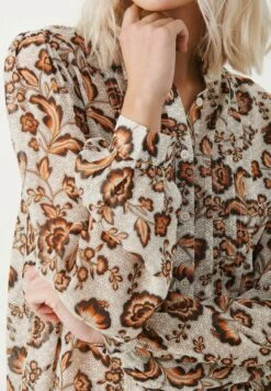 Part Two Viktorine - Overhemdblouse - Koi Japanese Flower Print -Selecteer Dameswinkels 4cc6857efc2c4303a4486d4b463def71