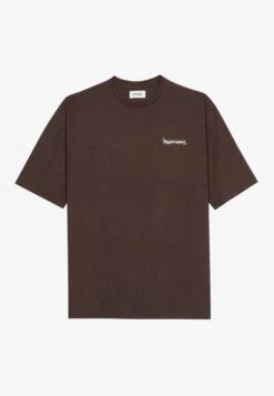 YOURTURN Unisex - T-Shirt Print - Brown -Selecteer Dameswinkels 4f0f05b1ff6f4356adc3e071f702b4e1