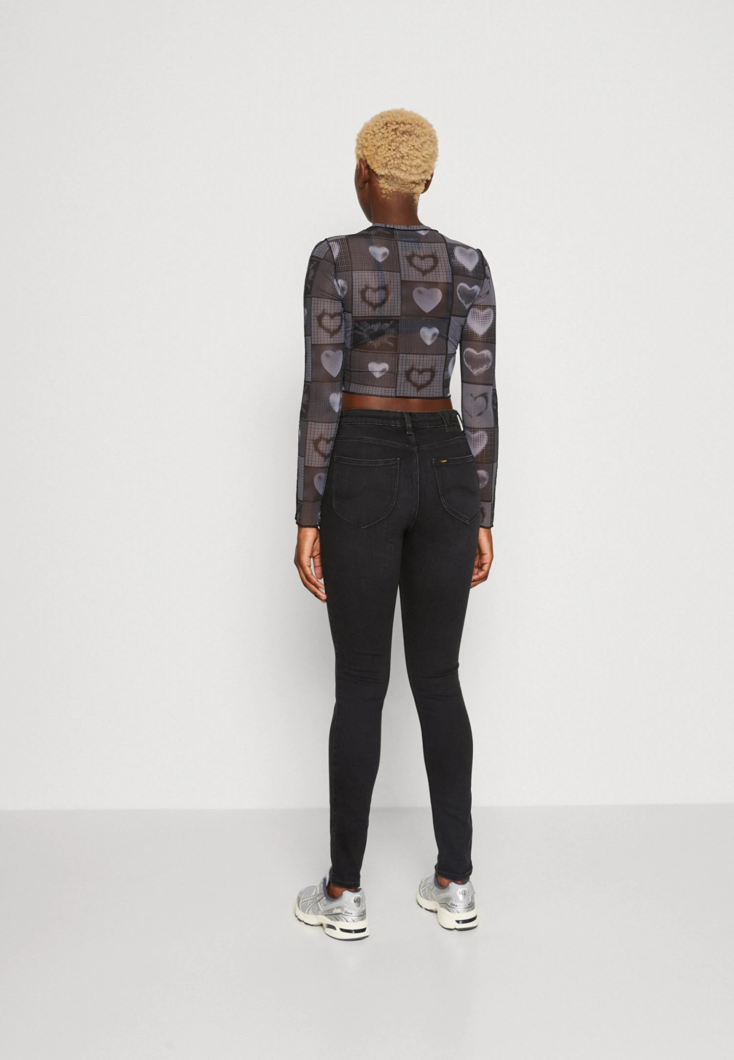 Lee Scarlett High - Jeans Skinny Fit - Tingled Black 5 Lee Scarlett High - Jeans Skinny Fit - Tingled Black - Afbeelding 3