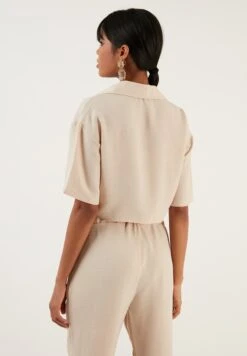 LELA Regular Fit - Overhemdblouse - Stone -Selecteer Dameswinkels 5446cfcaf85c40fc8c463e072025e79f