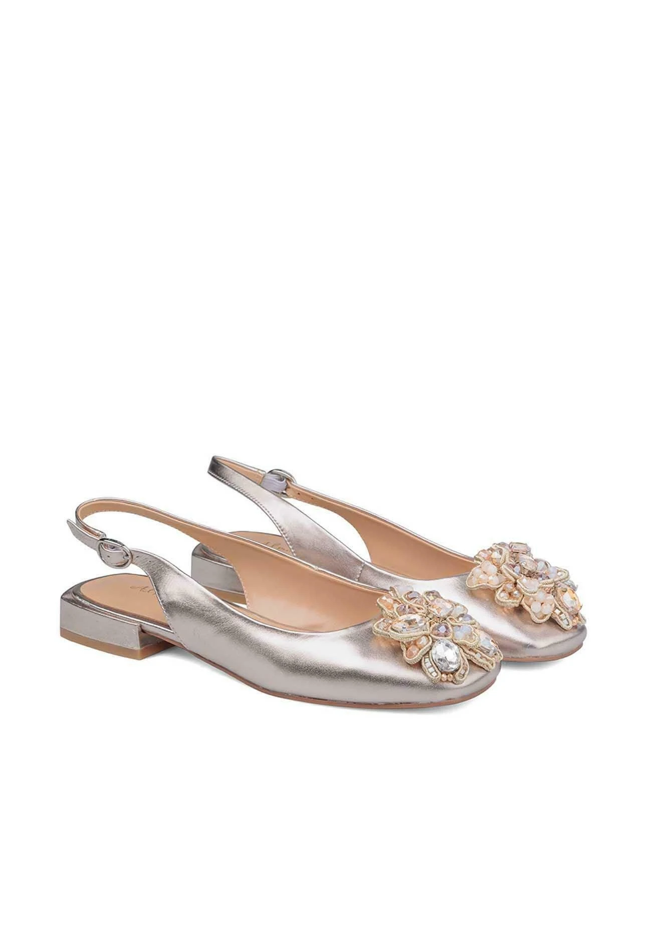 Alma En Pena Achel - Slingback Ballerina´S - Bronce 4 Alma En Pena Achel - Slingback Ballerina´S - Bronce - Afbeelding 2