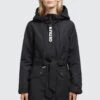 Khujo Lauren - Parka - Schwarz 1 Khujo Lauren - Parka - Schwarz -Selecteer Dameswinkels 5aa4514e3953430e9c7419a2e49ed394