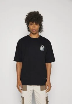 YOURTURN Unisex - T-Shirt Print - Black