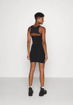 Even&Odd Basic Mini Ribbed Skirt - Kokerrok - Black -Selecteer Dameswinkels 65cb68f6cbb74e00a56ec984a5b74be9