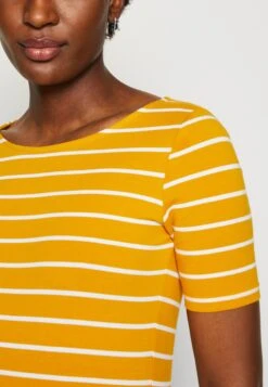 Anna Field T-Shirt Print - Dark Yellow/White -Selecteer Dameswinkels 6858eb2c24704c2091450f94a80f4c37