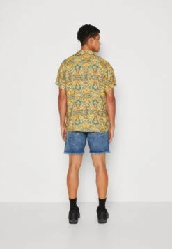 Kaotiko Shirt Jordania Unisex - Overhemdblouse - Mustard -Selecteer Dameswinkels 69b09e957bd141f38c758deb319b3dbf