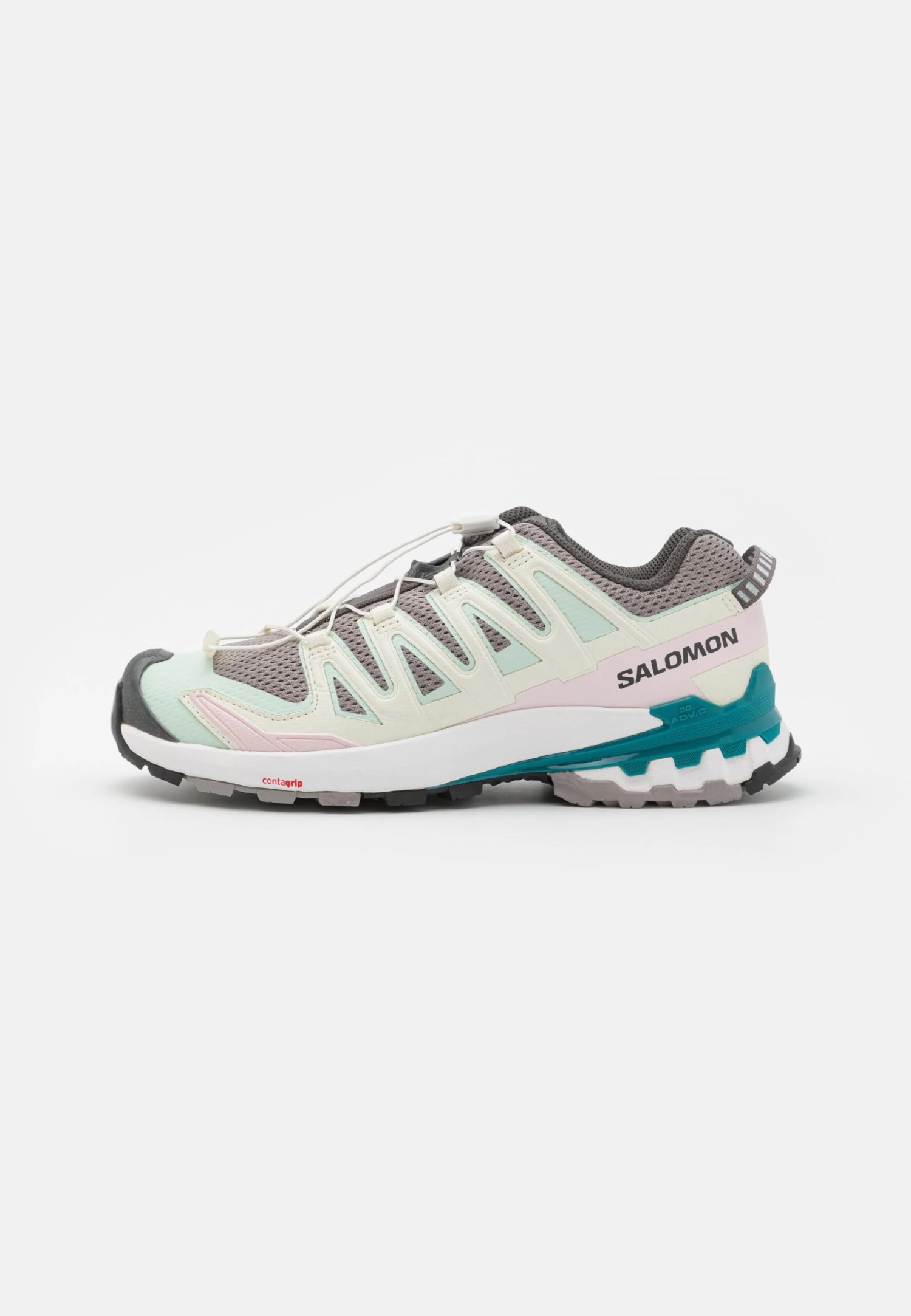 Salomon Xa Pro 3D V9 - Trail Hardloopschoenen - Gull/White/Bleached Aqua 3 Salomon Xa Pro 3D V9 - Trail Hardloopschoenen - Gull/White/Bleached Aqua