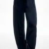 PULL & BEAR Satin Parachute - Broek - Mottled Black -Selecteer Dameswinkels 7226559e7c884d37ae54642fcb004a47