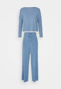 Anna Field Wide Leg - Pyjama - Blue -Selecteer Dameswinkels 73662d12d3de4a2d8216175c6b3ae005