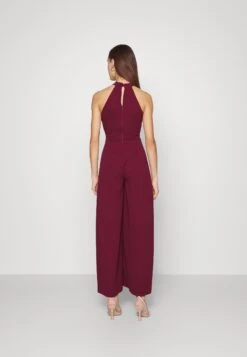 Wal G Arry Wide Leg- Jumpsuit - Wine -Selecteer Dameswinkels 7ab2b1a02de84d2ba34a196f2009ea72