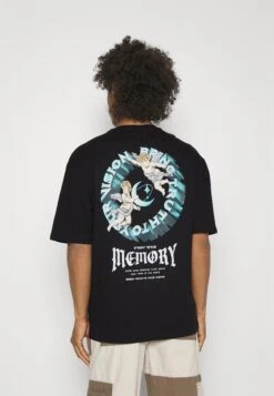 YOURTURN Unisex - T-Shirt Print - Black -Selecteer Dameswinkels 7d0130454d3449dba23d55c79fd8ea96