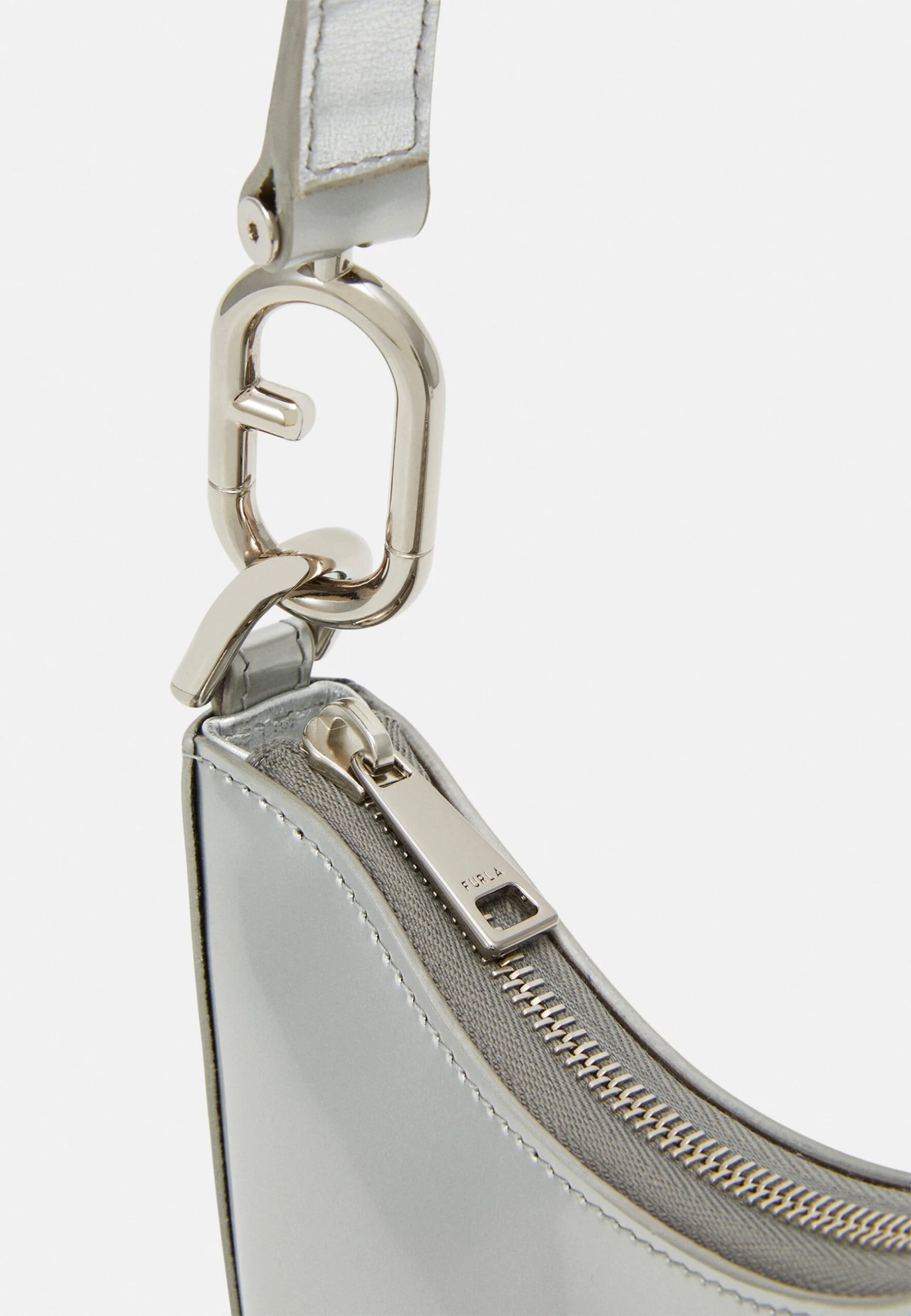 Furla Primavera Shoulder Bag - Handtas - Silver-Coloured 7 Furla Primavera Shoulder Bag - Handtas - Silver-Coloured - Afbeelding 6