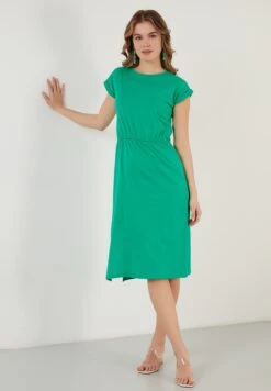 LELA Short Sleeve Midi - Jurk - Benetton Color 9 LELA Short Sleeve Midi - Jurk - Benetton Color -Selecteer Dameswinkels 7d6c32ea151f4d3cafba612698aacee0