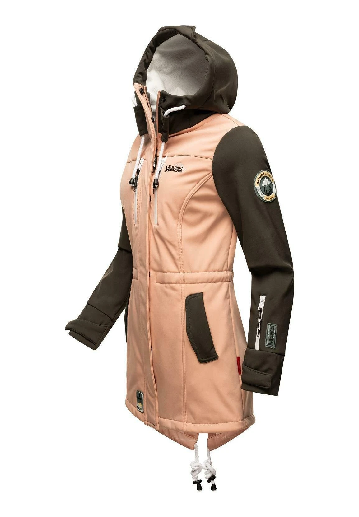 Marikoo Zimtzicke - Parka - Rose Anthracite 4 Marikoo Zimtzicke - Parka - Rose Anthracite - Afbeelding 2