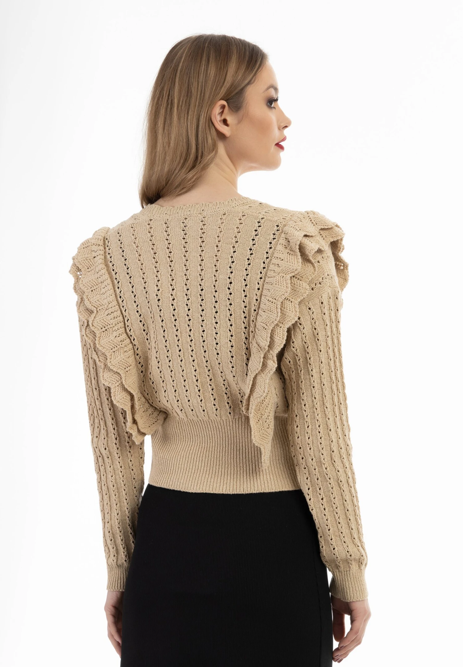 Faina Vest - Sand 5 Faina Vest - Sand - Afbeelding 3
