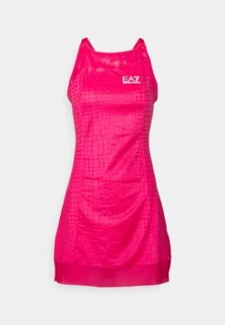 EA7 Emporio Armani Tennis Pro Freestyle Dress - Jurken - Fancy Pink Yarrow -Selecteer Dameswinkels 80ddce25a2ea41919e1ba87cc4bc36c6