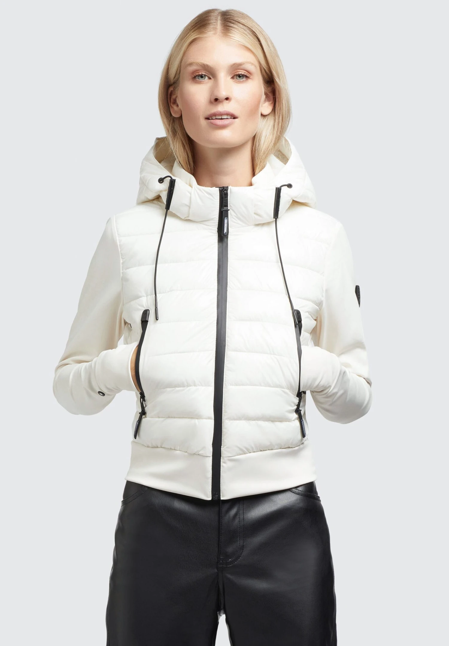 Khujo Dalis Shiny - Jas - Cremeweiß 3 Khujo Dalis Shiny - Jas - Cremeweiß