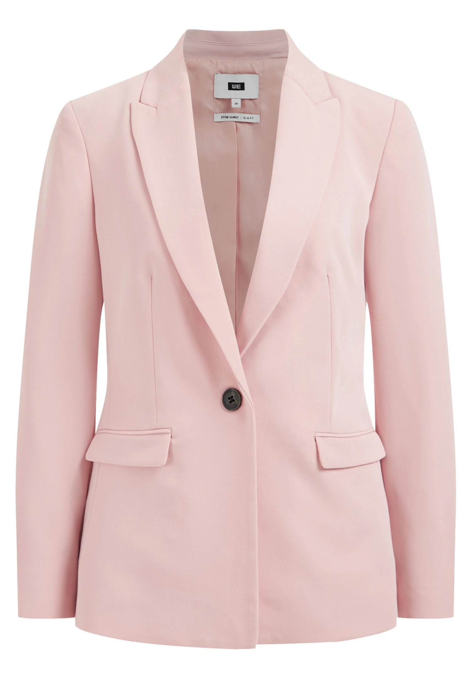 WE FASHION Nauwsluitende - Marly - Blazer - Pink 7 WE FASHION Nauwsluitende - Marly - Blazer - Pink - Afbeelding 5
