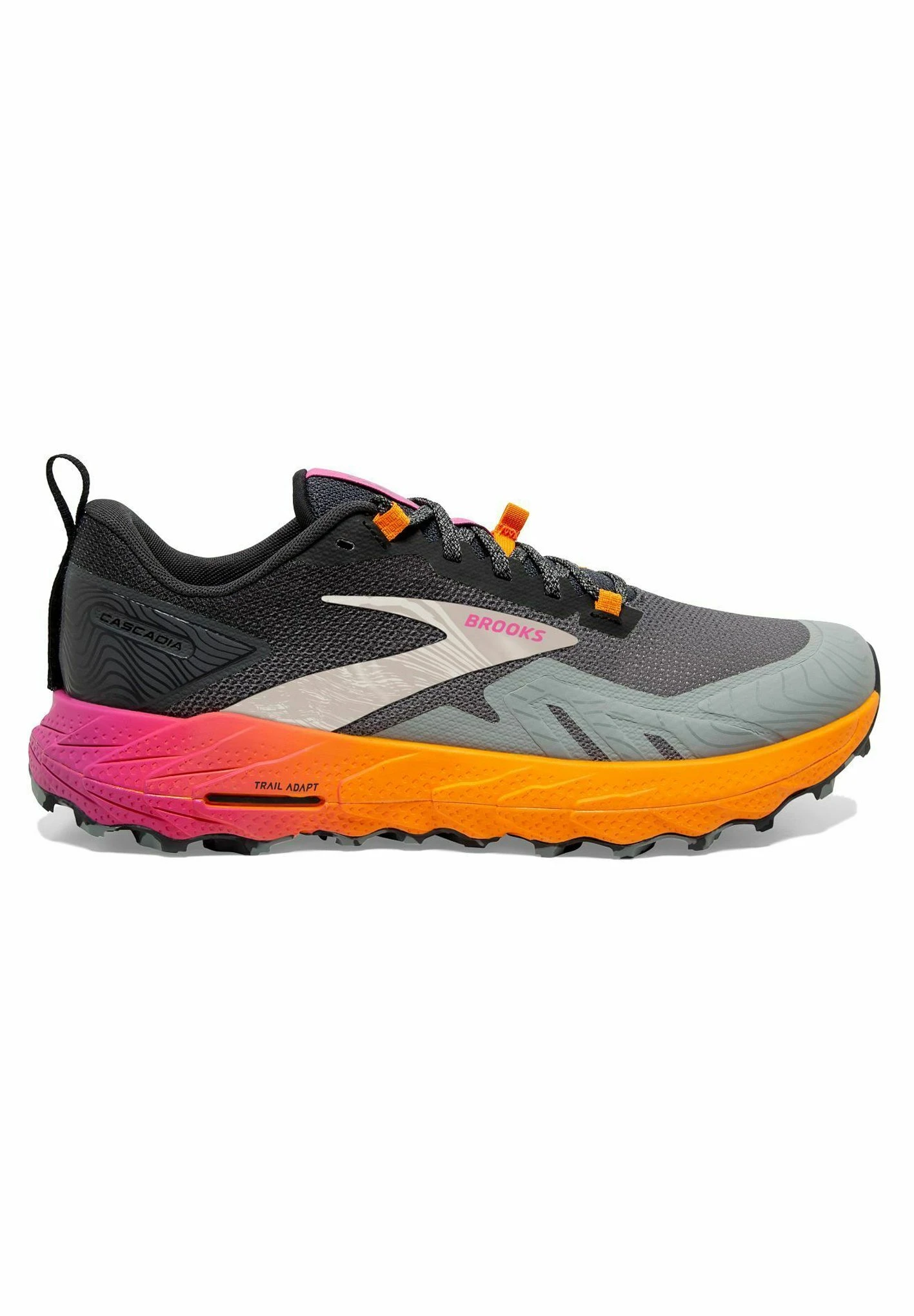 BROOKS Cascadia 17 - Trail Hardloopschoenen - Primer Ebony Oriole 3 BROOKS Cascadia 17 - Trail Hardloopschoenen - Primer Ebony Oriole