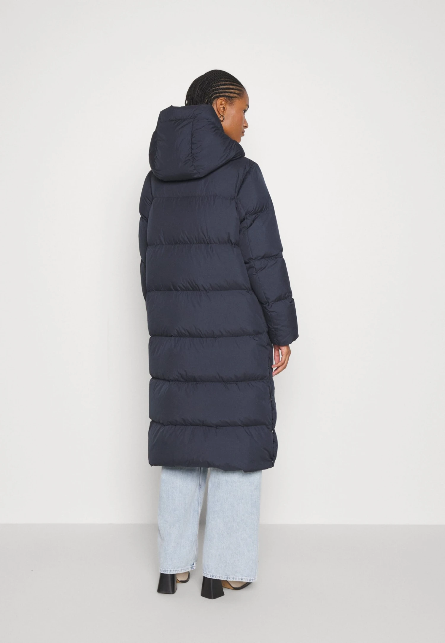 Marc O'Polo Coat Filled Fixed Hood Welt Pockets Side Slits With Press Buttons - Donsjas - Deep Blue Sea 7 Marc O'Polo Coat Filled Fixed Hood Welt Pockets Side Slits With Press Buttons - Donsjas - Deep Blue Sea - Afbeelding 5