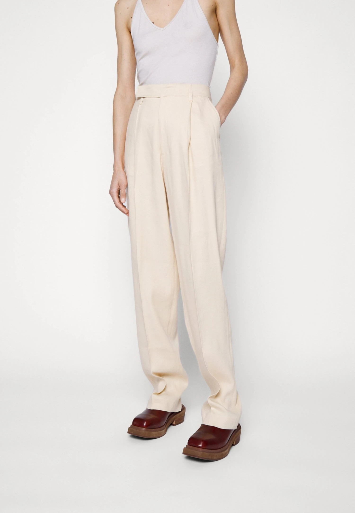 Filippa K Julie Trousers - Broek - Dusty Beige 5 Filippa K Julie Trousers - Broek - Dusty Beige - Afbeelding 3
