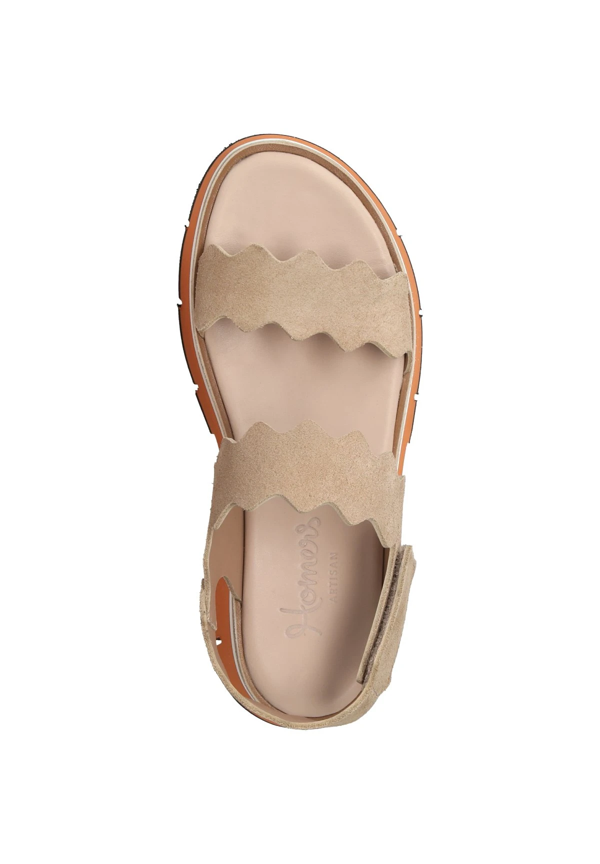 Sandalen Met Plateauzool - Beige 5 Sandalen Met Plateauzool - Beige - Afbeelding 3