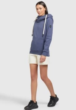 Khujo Rhabea - Hoodie - Dunkelblau -Selecteer Dameswinkels 91afe145c430488fb87d0061808f7e45